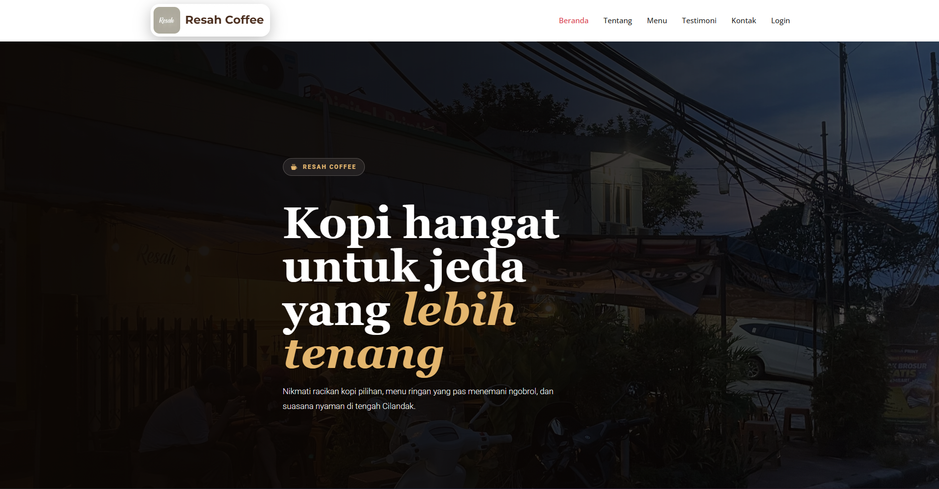 Point Of Sale Resah Coffee