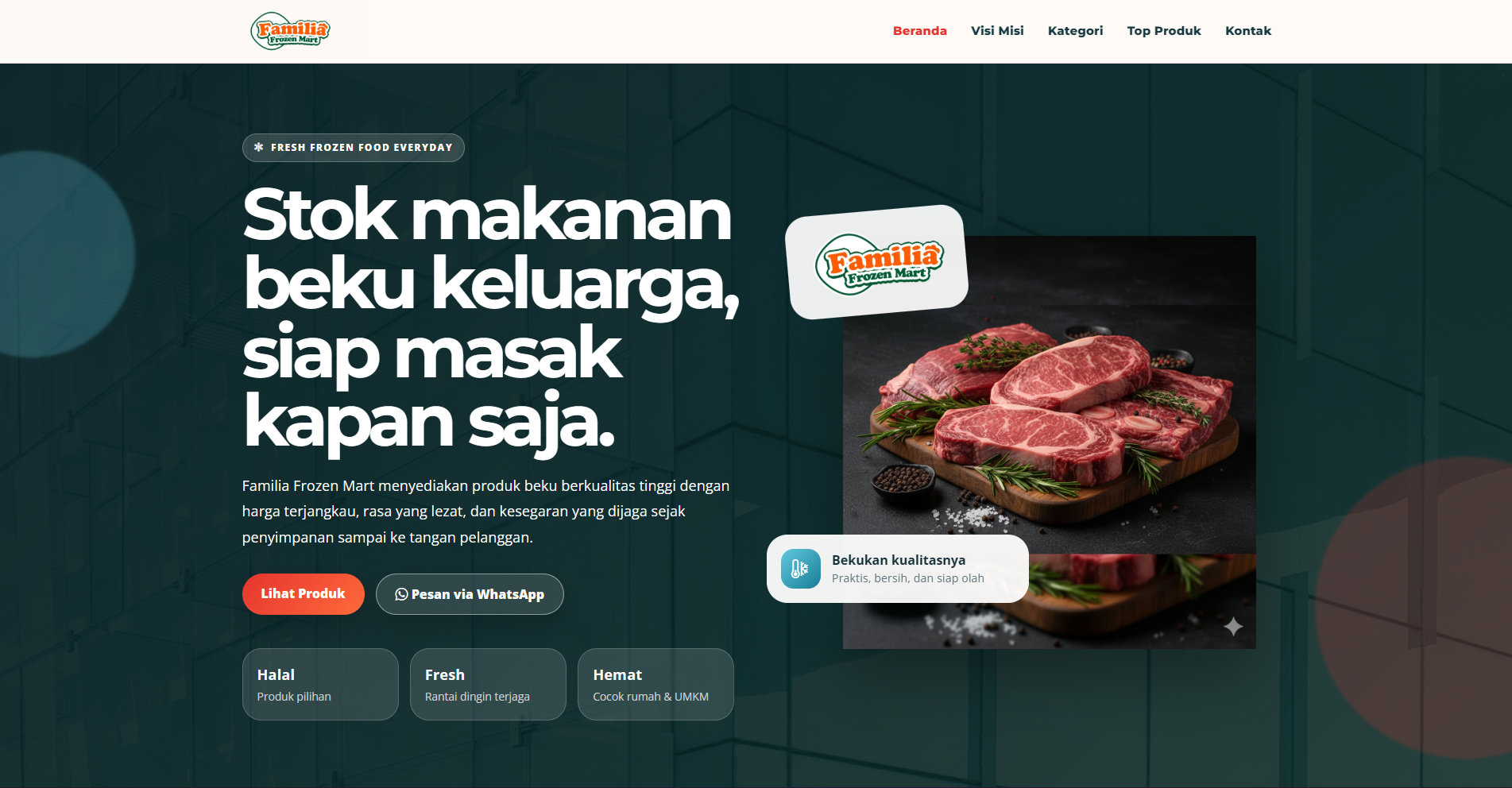 Point Of Sale Familia Frozen Mart